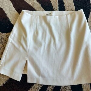 Djerf Avenue Cream Skirt